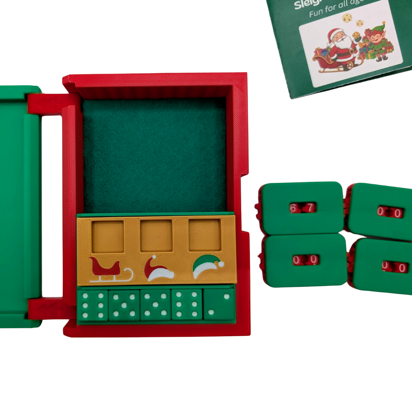 Sleigh Santa Elf Dice Game